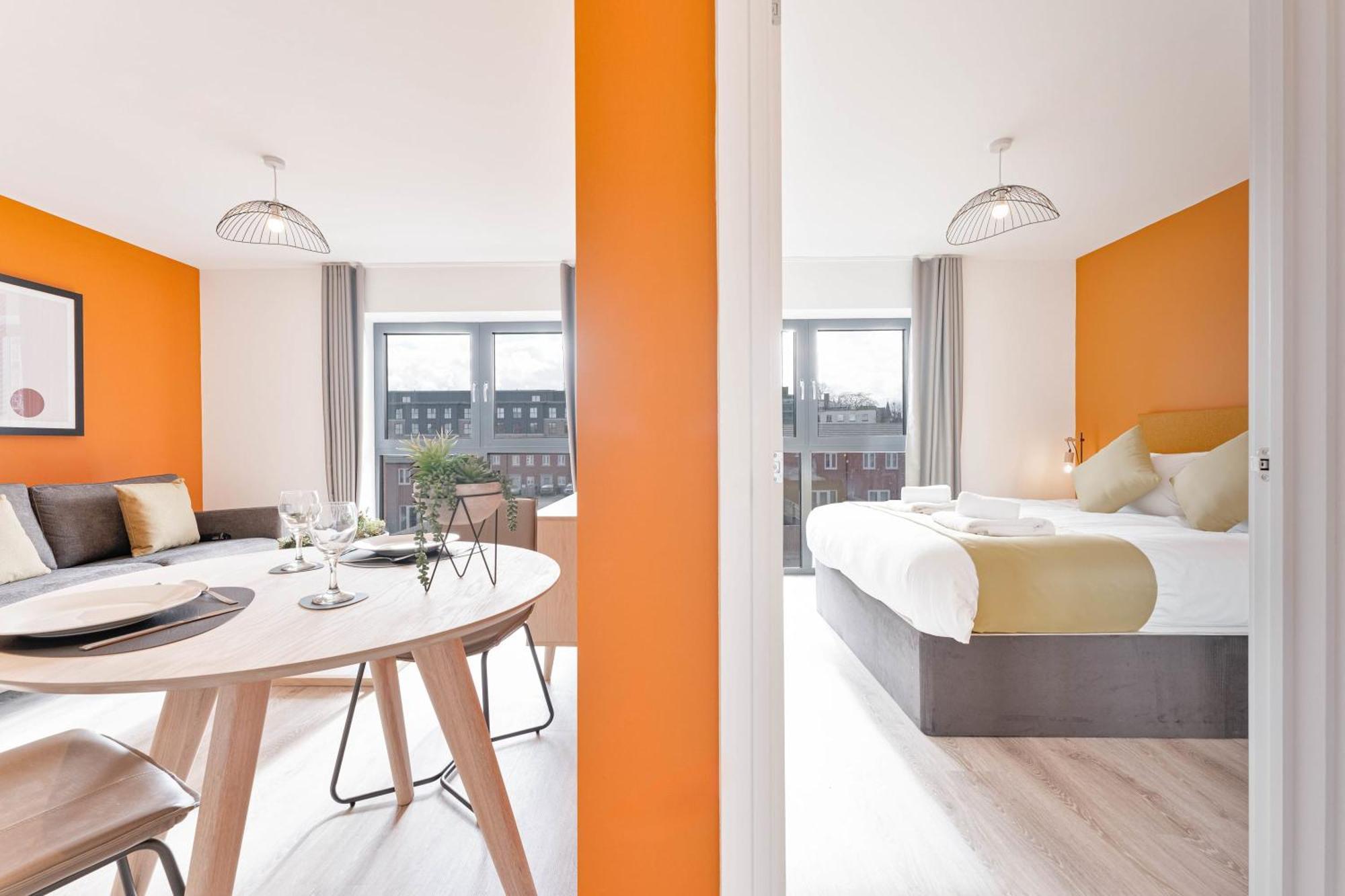 Stayzeni, Hardwick House Derby Modern 1 Bed Flat Buitenkant foto